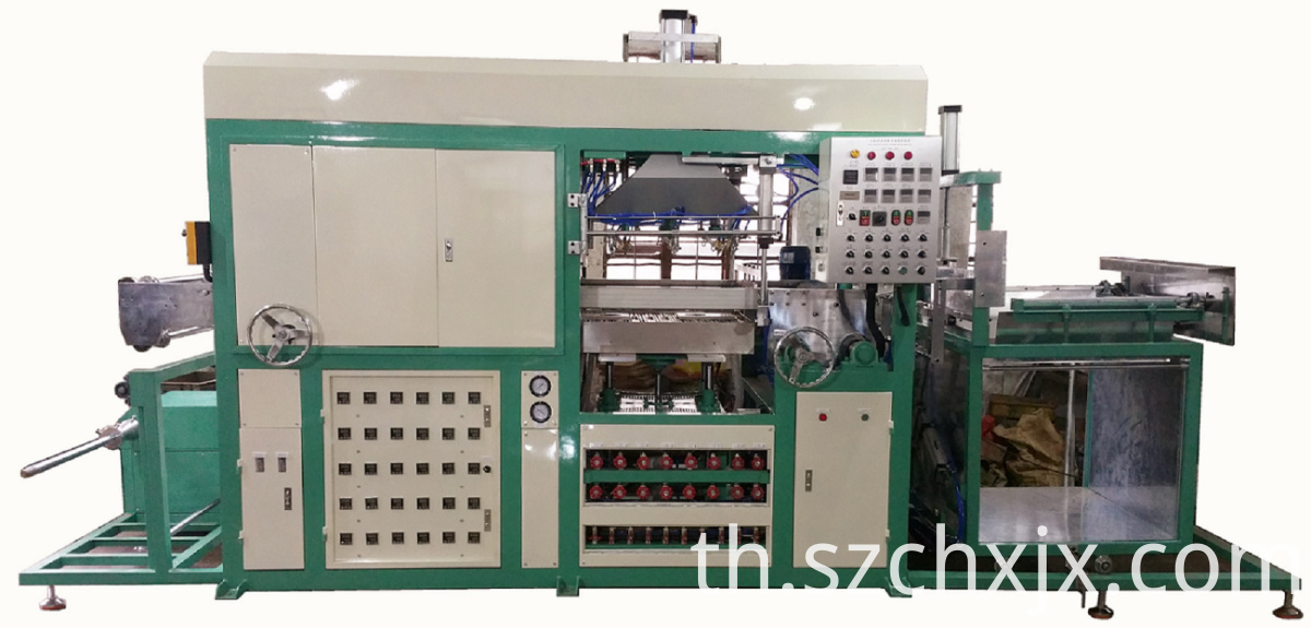 เครื่องตัดสูญญากาศแบบอัตโนมัติ Automatic vacuum blister forming machine